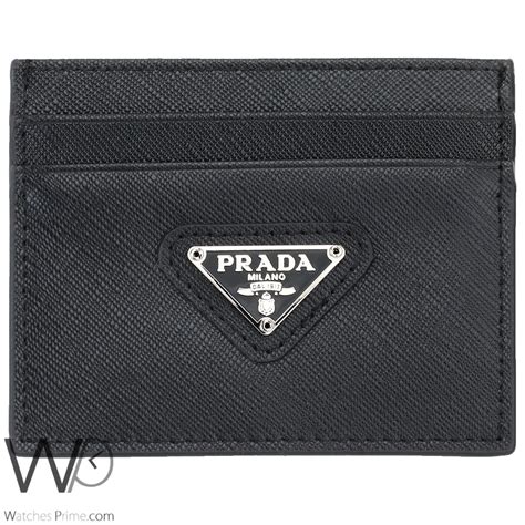 prada card holder barneys|Prada card holders.